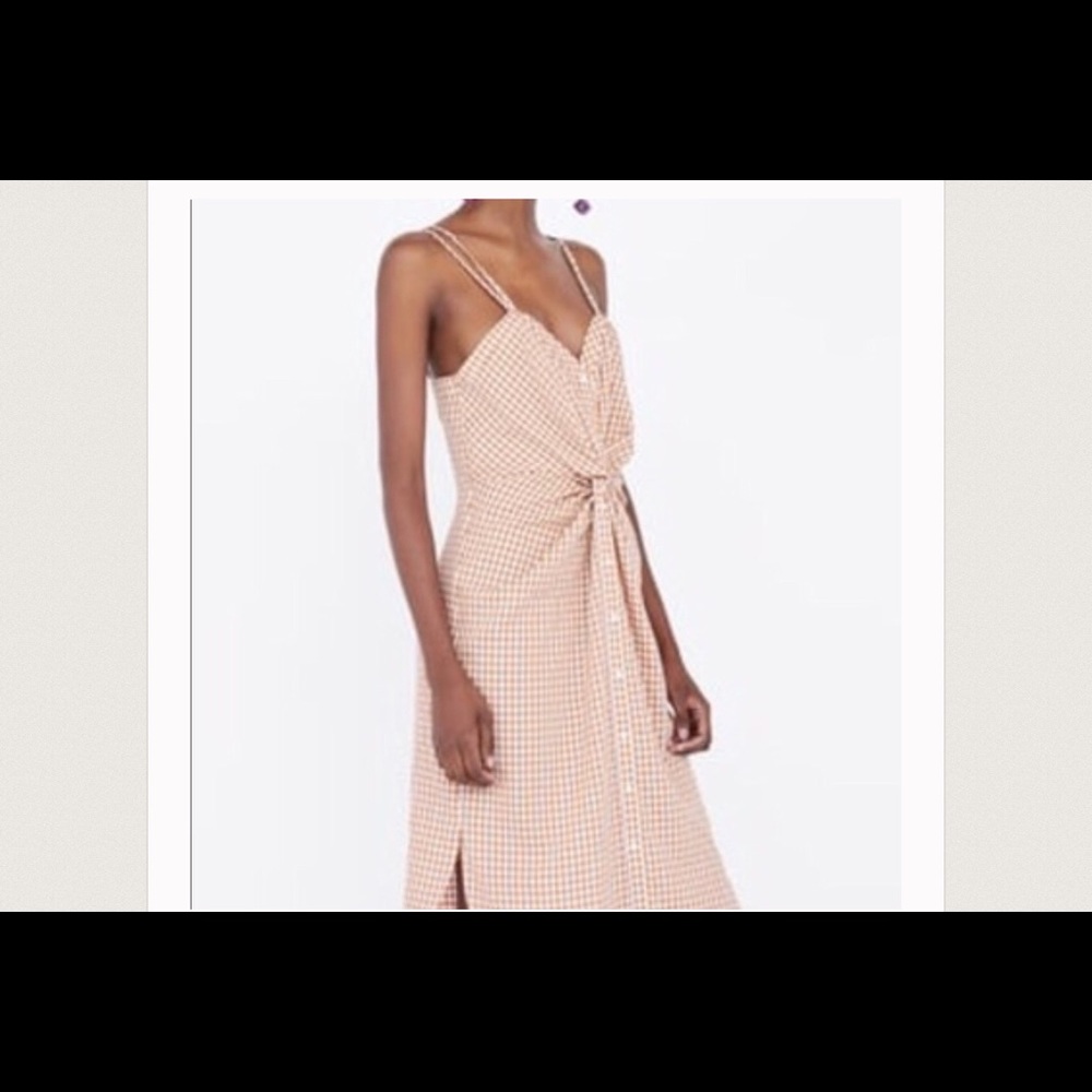 COPY - Beautiful Zara gingham dress
